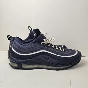 Nike Air Max 97 Ultra 17 Mens Size 11 Blue Walking Running Shoes Sneakers